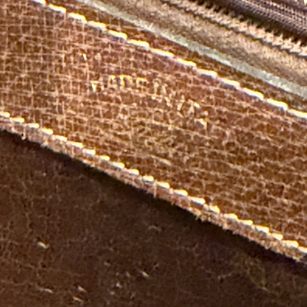 Gucci Brown Leather Satchel vintage with Gold Accent - Picture 16 of 16